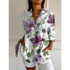 Miss | Blouse Dames Casual - Katoenmix - Miss Madera MIS-3A1288