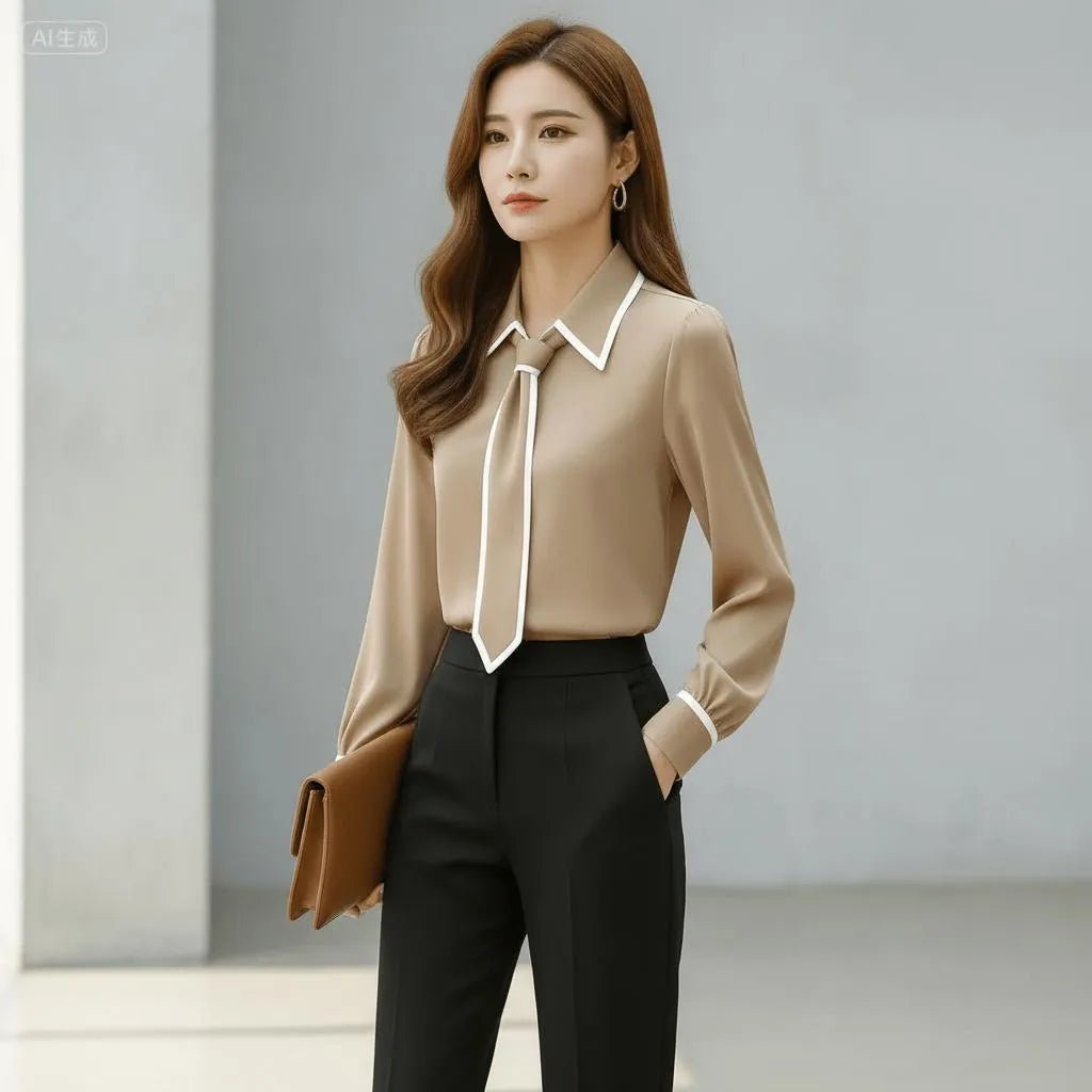 Miss | Blouse Dames Casual - Zacht polyester blend - Miss Madera MIS-9NPNDO