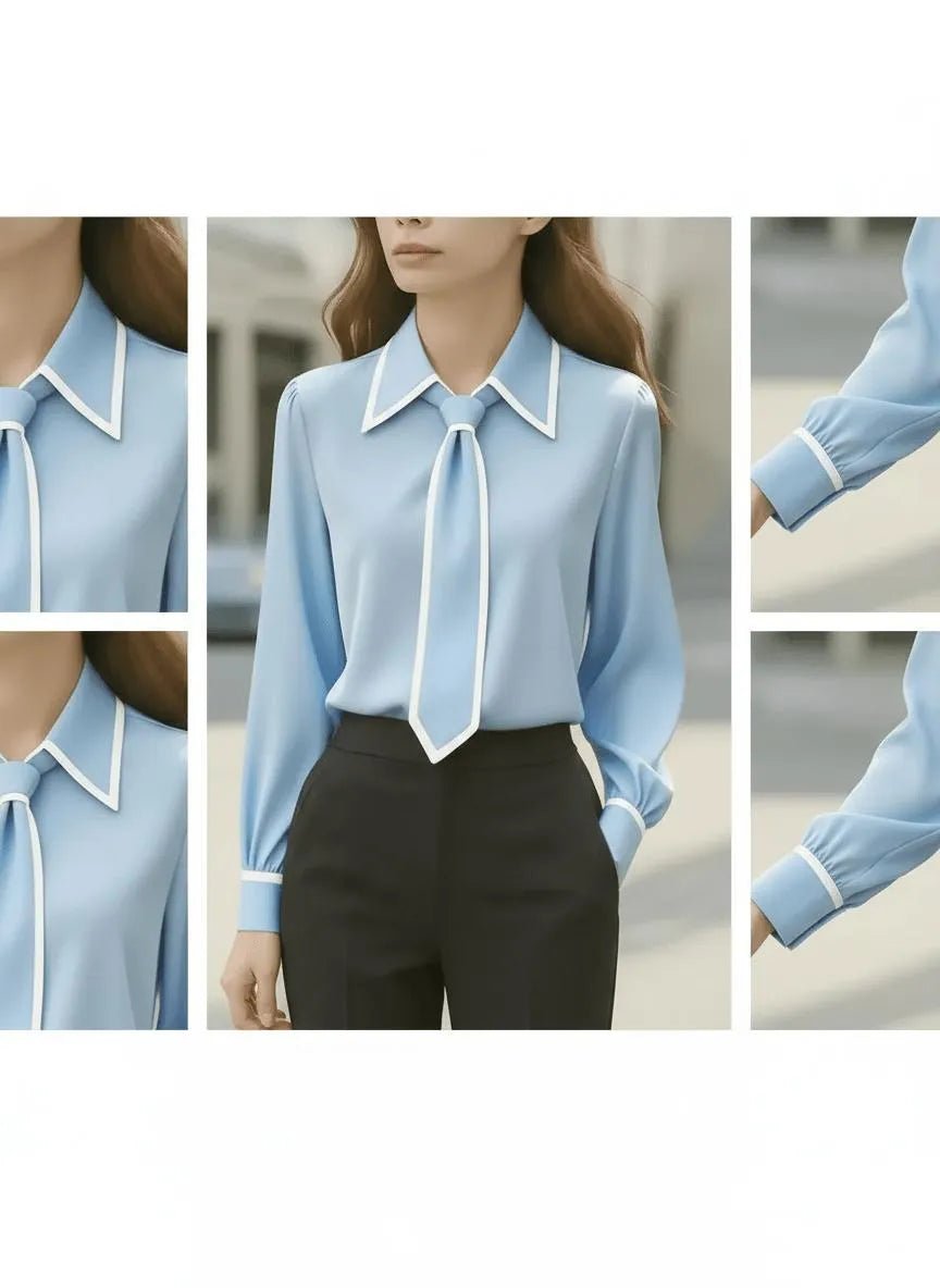Miss | Blouse Dames Casual - Zacht polyester blend - Miss Madera MIS-81KNSA