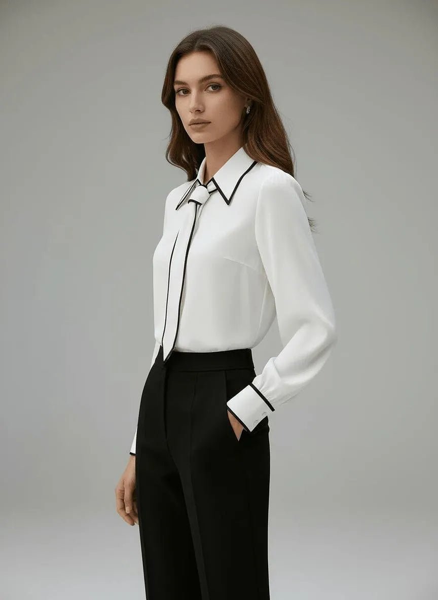 Miss | Blouse Dames Casual - Zacht polyester blend - Miss Madera MIS-YVOBRD