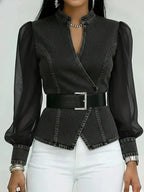Miss | Blouse Dames Zomer Casual - Katoen - Miss Madera MIS-C45866
