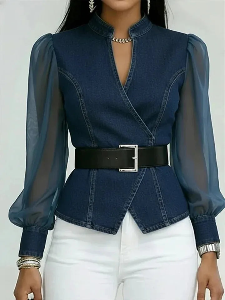 Miss | Blouse Dames Zomer Casual - Katoen - Miss Madera MIS-C2644D