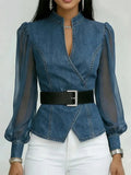 Miss | Blouse Dames Zomer Casual - Katoen - Miss Madera MIS-1371A1