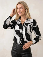 Miss | Blouse Dames Zomer Elegant - Polyester - Miss Madera MIS-9F620B