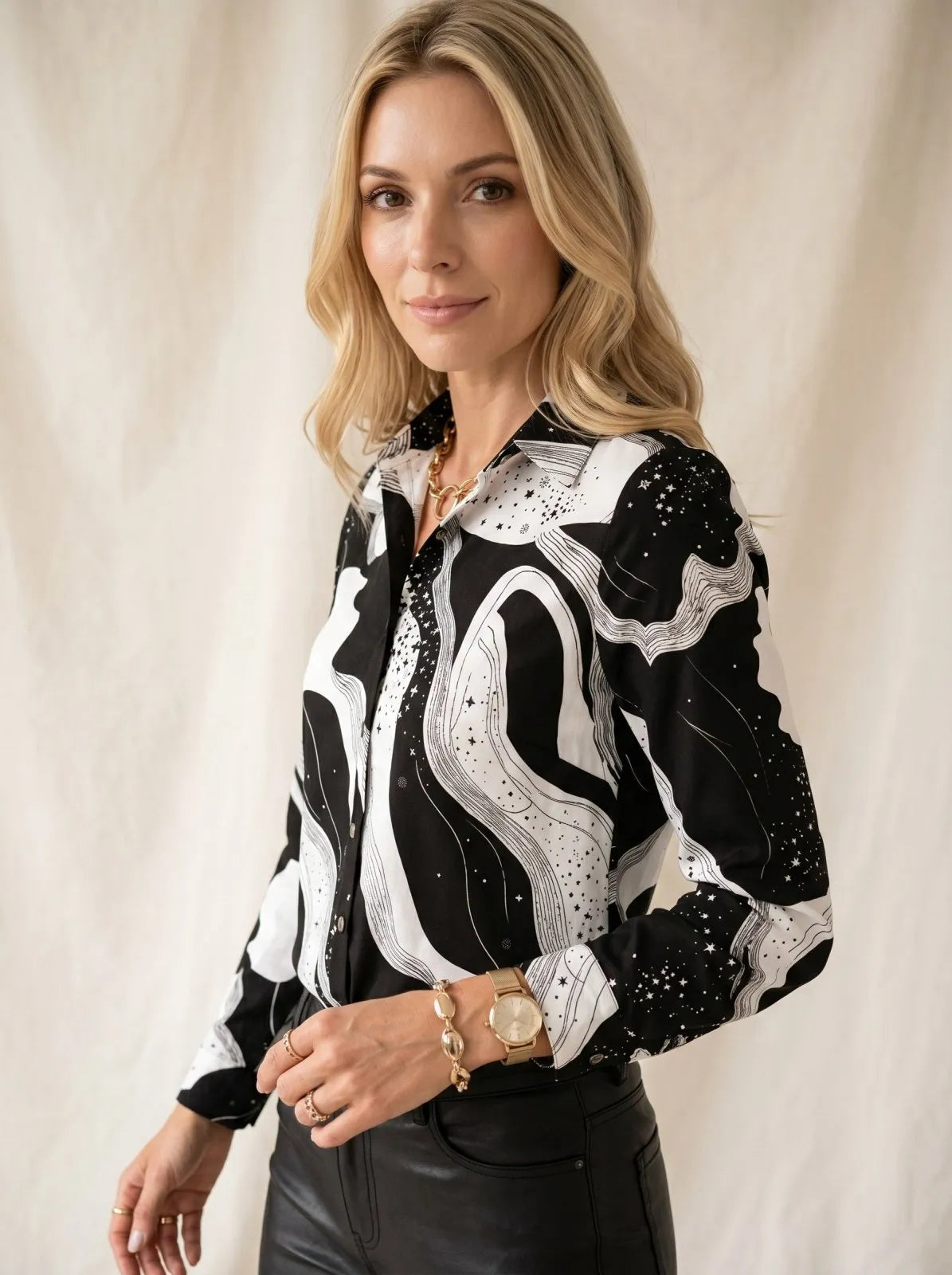Miss | Blouse Dames Zomer Elegant - Polyester - Miss Madera MIS-9F620B