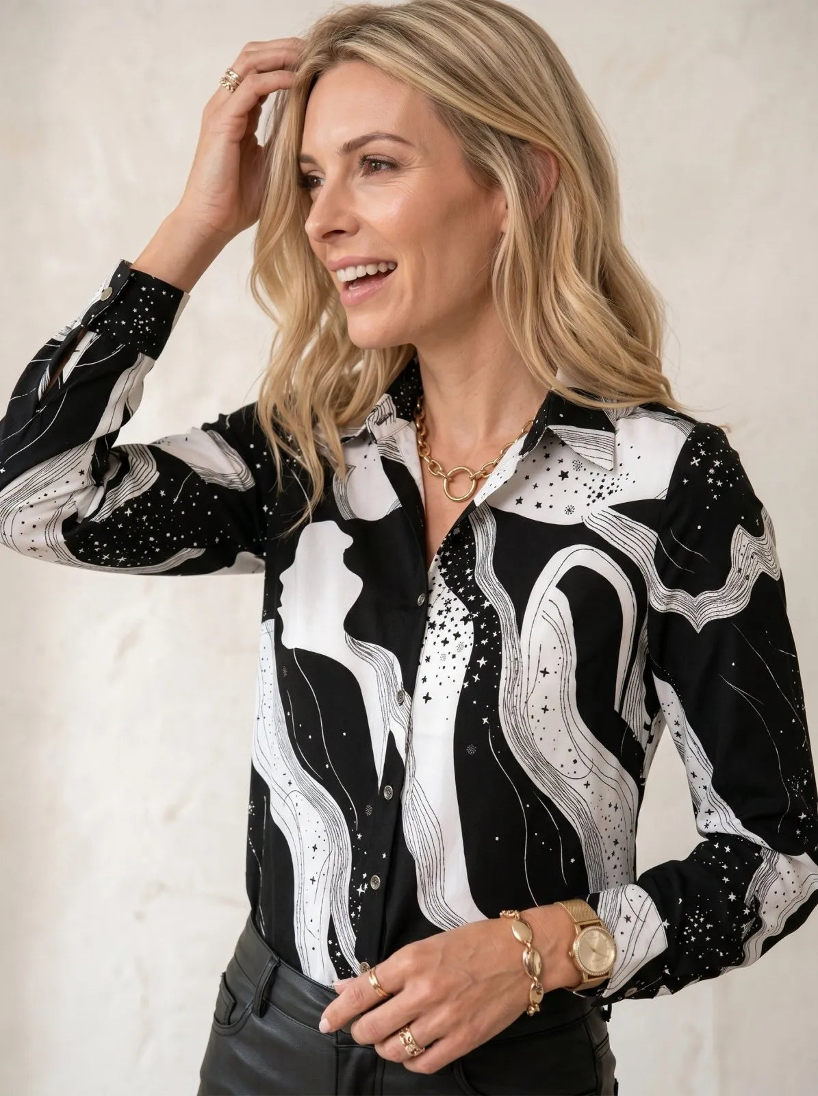 Miss | Blouse Dames Zomer Elegant - Polyester - Miss Madera MIS-9F620B