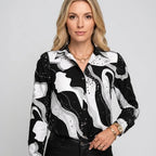 Miss | Blouse Dames Zomer Elegant - Polyester - Miss Madera MIS-9F620B