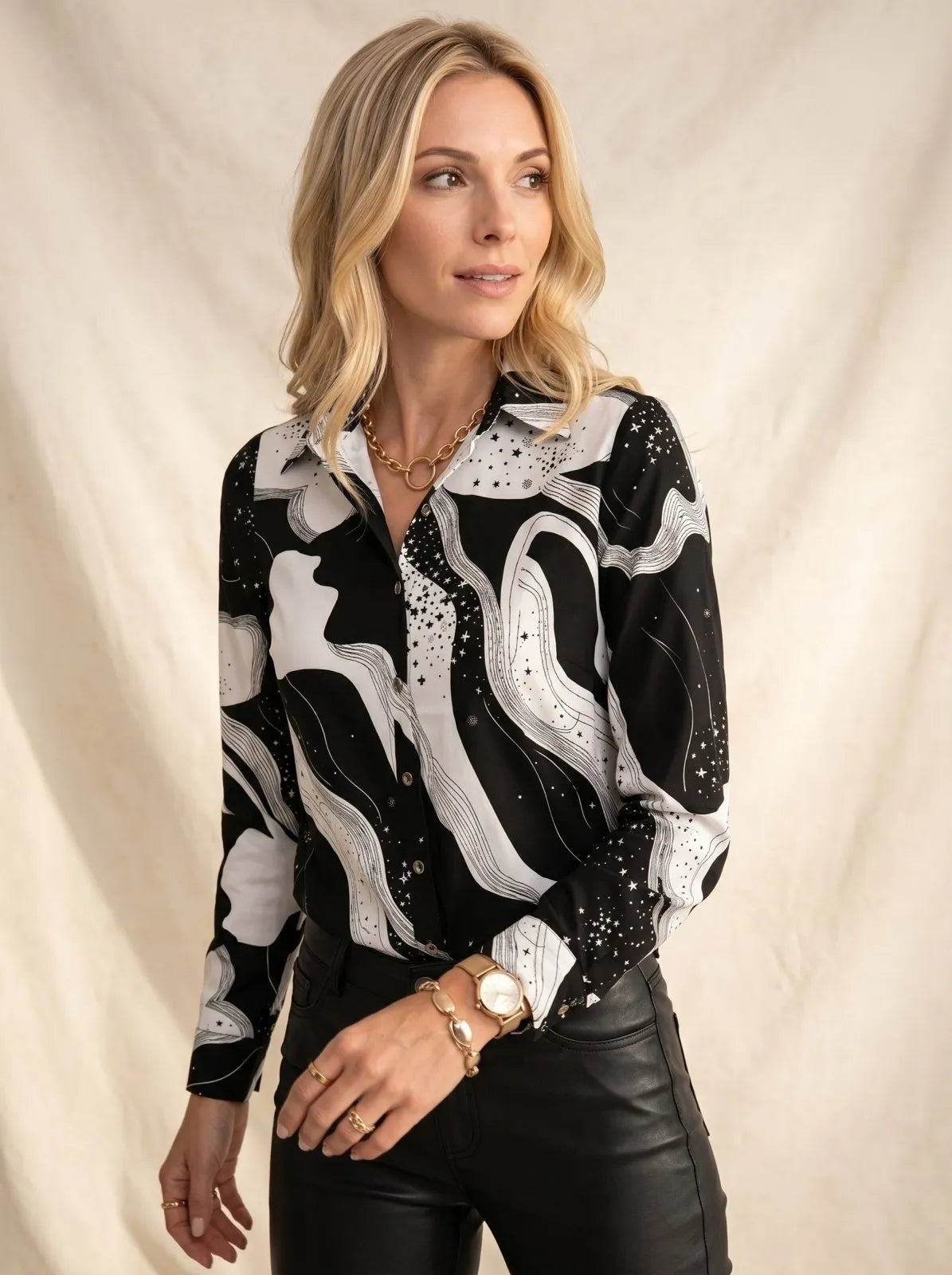 Miss | Blouse Dames Zomer Elegant - Polyester - Miss Madera MIS-9F620B