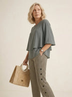 Miss | Blouse en Broek Dames Relaxed - Polyester - Miss Madera MIS-95B383