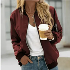 Miss | Bomberjack Dames Casual - Polyester - Miss Madera MIS-731F5A