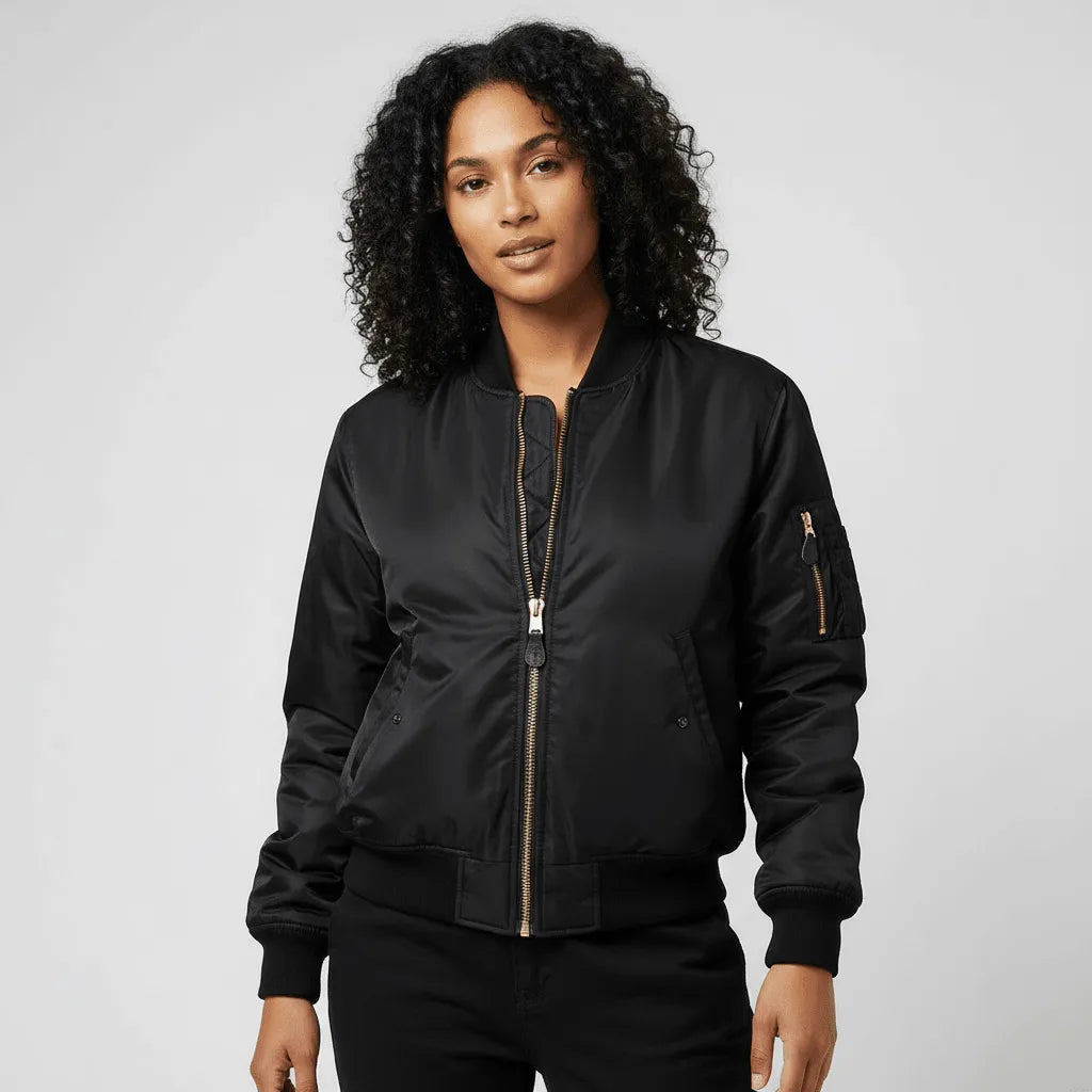 Miss | Bomberjack Dames Casual - Polyester - Miss Madera MIS-A98A27