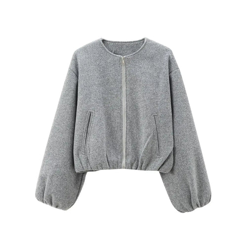 Miss | Bomberjas Dames Casual Oversized - Polyester - Miss Madera MIS-FE8428
