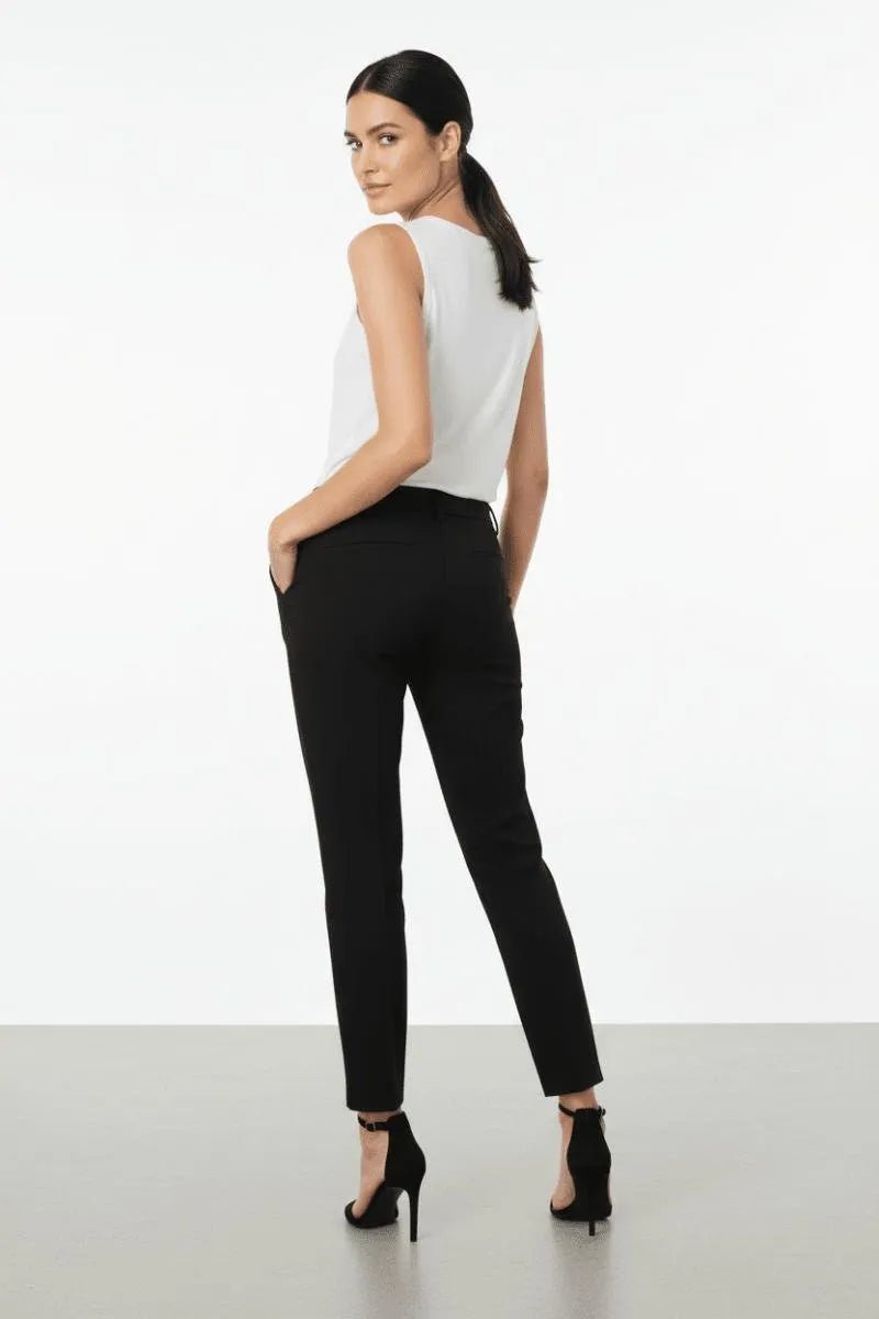 Miss | Broek Dames Casual Slim Fit - Kreukbestendige blend - Miss Madera MIS-EDD3ZT