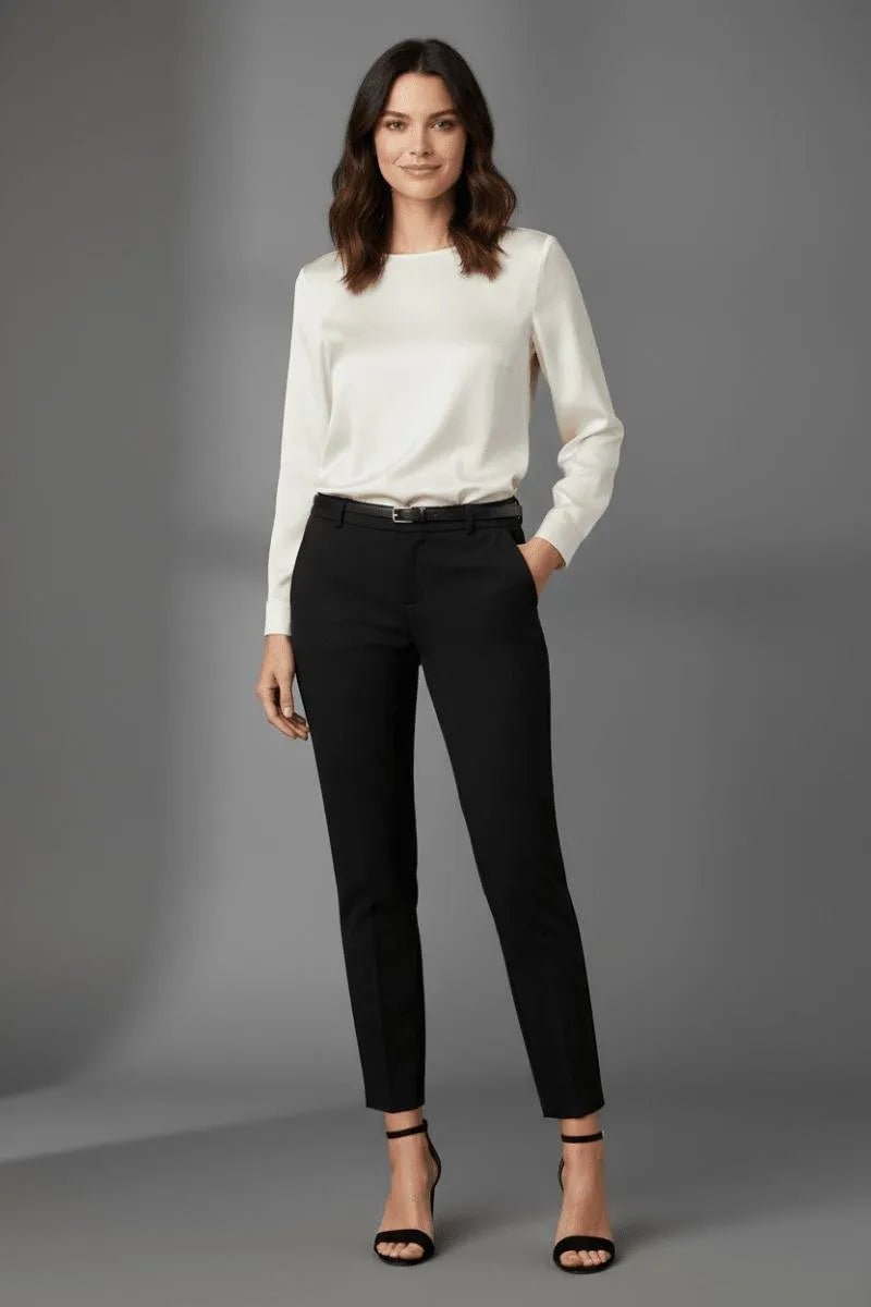 Miss | Broek Dames Casual Slim Fit - Kreukbestendige blend - Miss Madera MIS-EDD3ZT