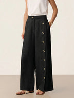 Miss | Broek Dames Zomer Regular Fit - Linnen - Miss Madera MIS-8E7DD1