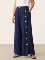 Miss | Broek Dames Zomer Regular Fit - Linnen - Miss Madera MIS-5D50F0