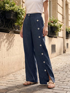 Miss | Broek Dames Zomer Regular Fit - Linnen - Miss Madera MIS-5D50F0