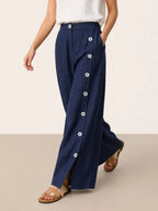 Miss | Broek Dames Zomer Regular Fit - Linnen - Miss Madera MIS-5D50F0