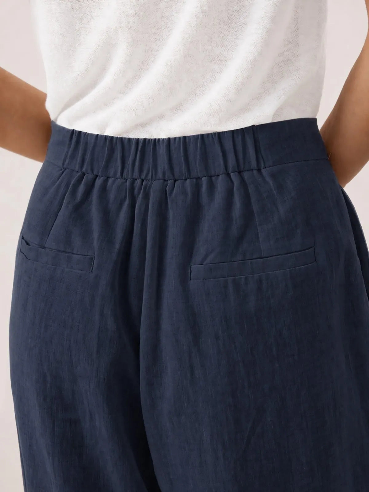 Miss | Broek Dames Zomer Regular Fit - Linnen - Miss Madera MIS-5D50F0