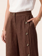 Miss | Broek Dames Zomer Regular Fit - Linnen - Miss Madera MIS-908871