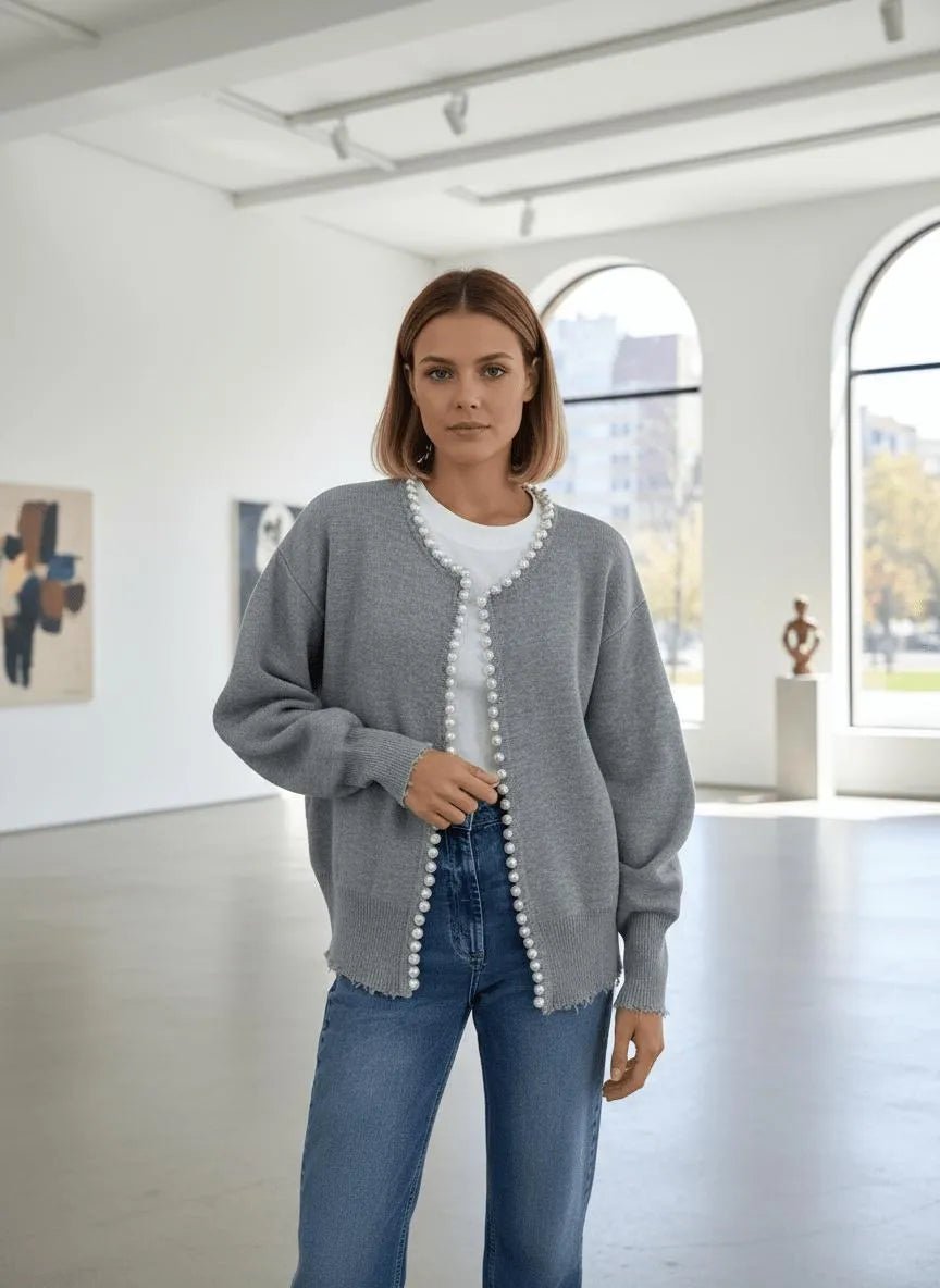 Miss | Cardigan Dames Casual - Premium gebreide mix - Miss Madera MIS-6XRPO8