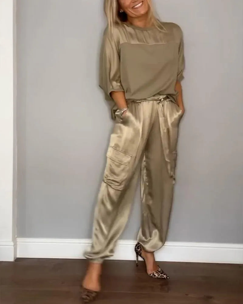 Miss | Co-ord Set Dames Elegant - Polyester - Miss Madera MIS-A0FC6A