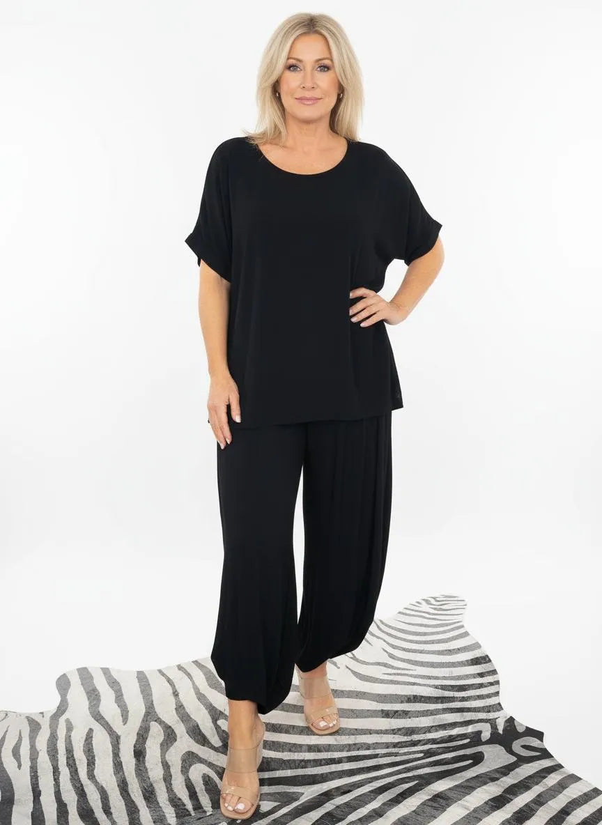 Miss | Co-ord Set Dames Lente/Zomer Relaxed - Viscoseblend - Miss Madera MIS-TGKO94