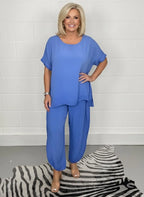 Miss | Co-ord Set Dames Lente/Zomer Relaxed - Viscoseblend - Miss Madera MIS-TGKO94