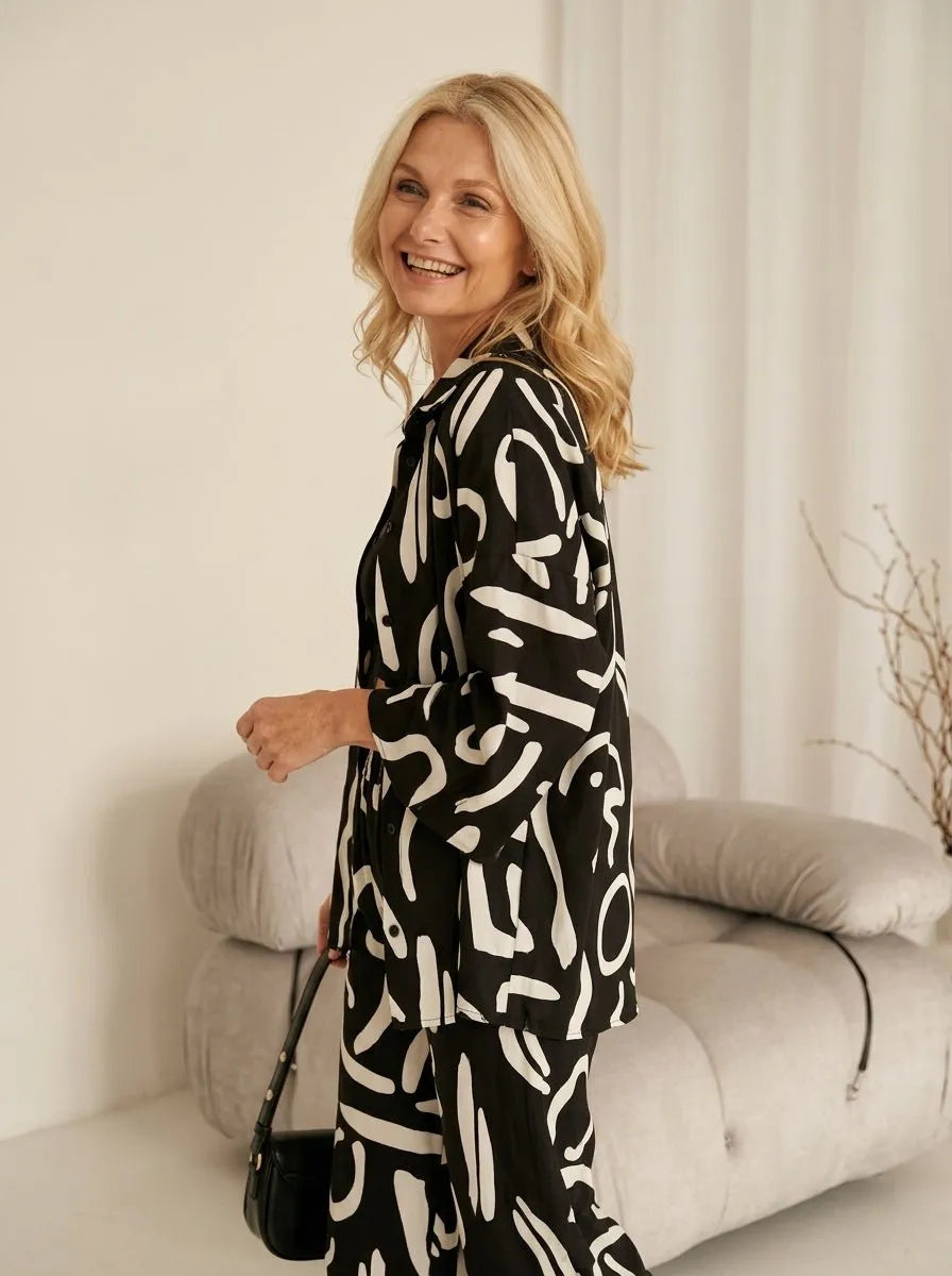 Miss | Co-ord Set Dames Relaxed - Polyester - Miss Madera MIS-912C73