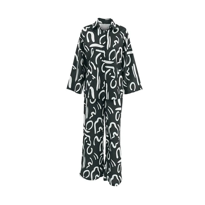 Miss | Co-ord Set Dames Relaxed - Polyester - Miss Madera MIS-912C73