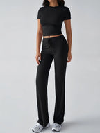 Miss | Co-ord Set Dames Stretchstof Synthetisch - Miss Madera MIS-BCB776