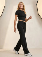 Miss | Co-ord Set Dames Stretchstof Synthetisch - Miss Madera MIS-BCB776