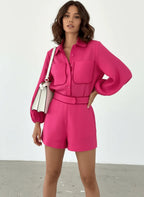 Miss | Co ord Set Dames Zomer - Linnenmix - Miss Madera