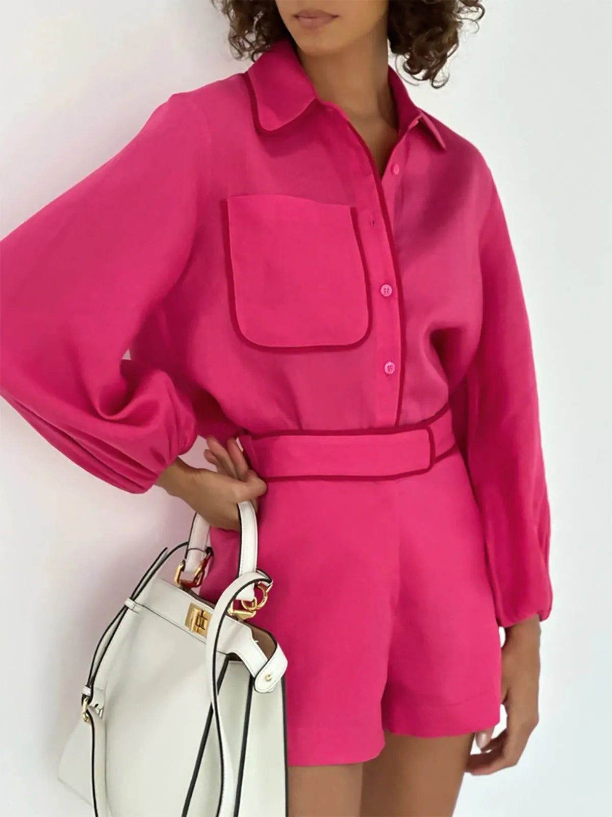 Miss | Co ord Set Dames Zomer - Linnenmix - Miss Madera MIS-30KUZQ