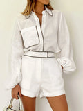 Miss | Co ord Set Dames Zomer - Linnenmix - Miss Madera MIS-RRHWEP