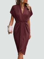 Miss | Cocktailjurk Dames Midi Elegant - Chiffon - Miss Madera MIS-048D3D
