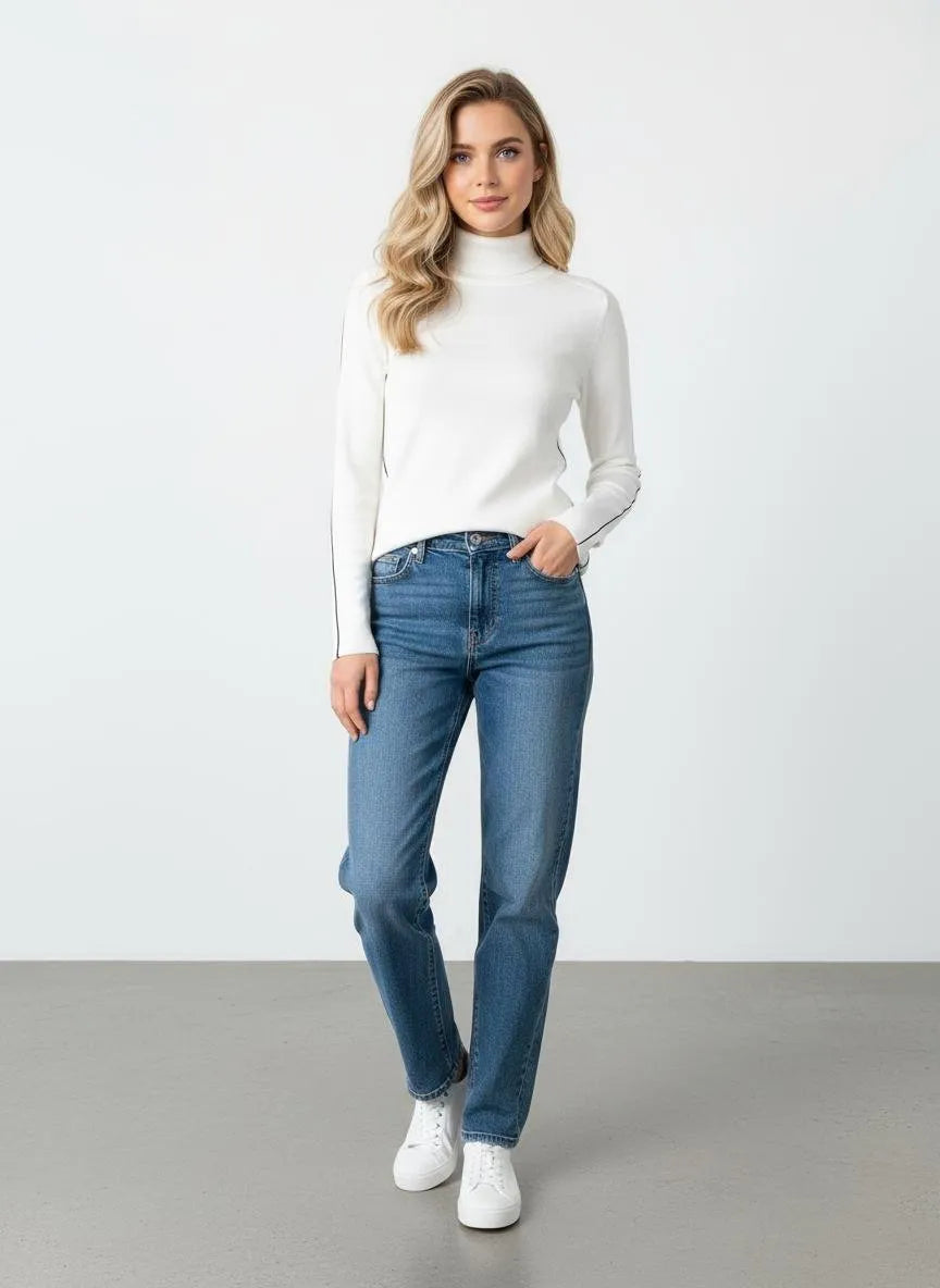 Miss | Coltrui Dames Casual Herfst Slim Fit - Gebreid - Miss Madera MIS-OH9B8Q