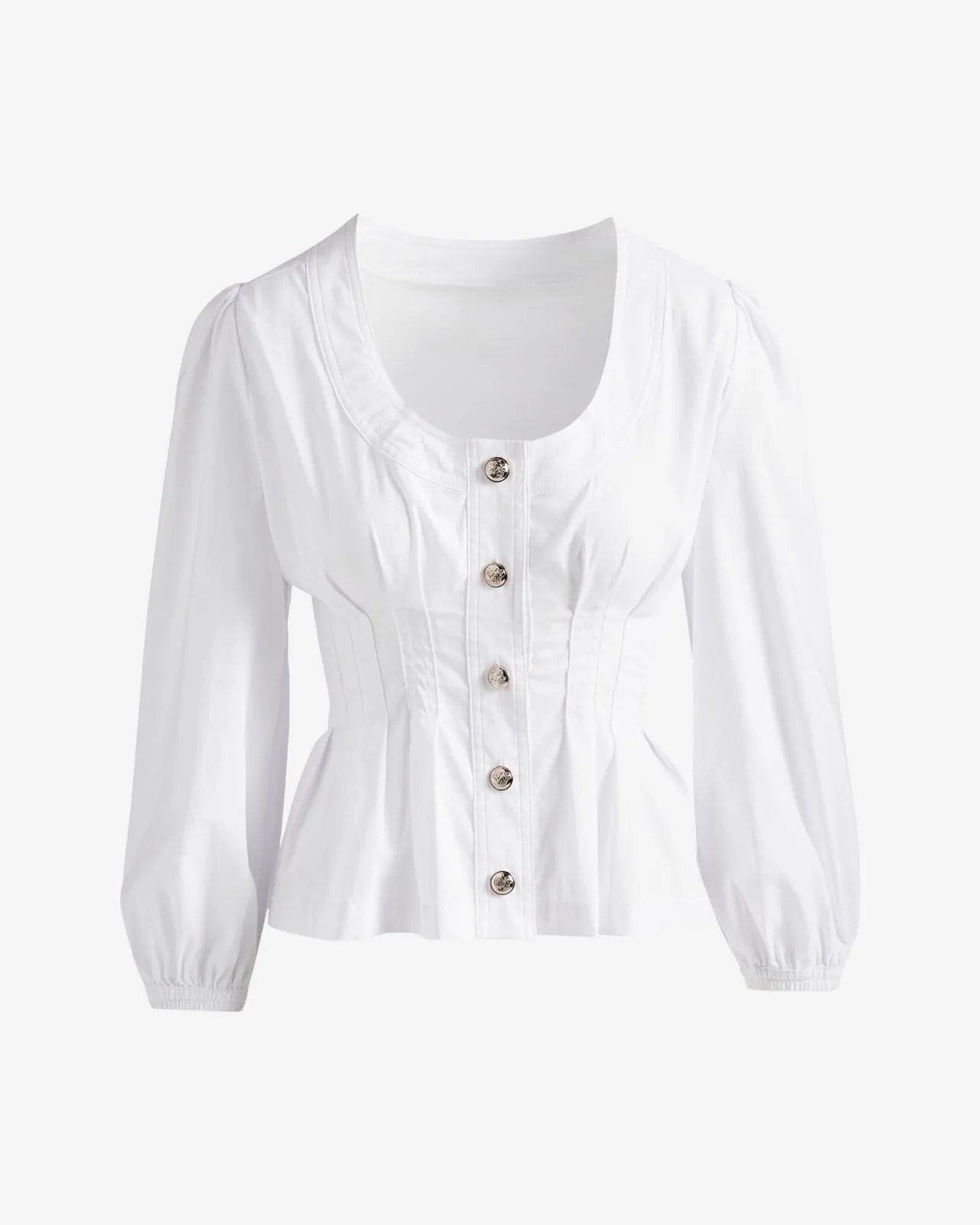 Miss | Dames Top Casual Elegant - Katoenmix - Miss Madera MIS-T91RWF