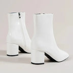 Miss | Enkellaarzen Dames Elegant - Kunstleer - Miss Madera MIS-8B5755