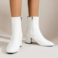 Miss | Enkellaarzen Dames Elegant - Kunstleer - Miss Madera MIS-8B5755