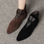Miss | Enkellaarzen Dames Elegant - Suede - Miss Madera MIS-99225C