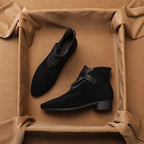Miss | Enkellaarzen Dames Elegant - Suede - Miss Madera MIS-1A49E6