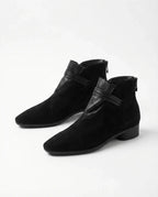 Miss | Enkellaarzen Dames Elegant - Suede - Miss Madera MIS-1A49E6