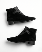 Miss | Enkellaarzen Dames Elegant - Suede - Miss Madera MIS-1A49E6