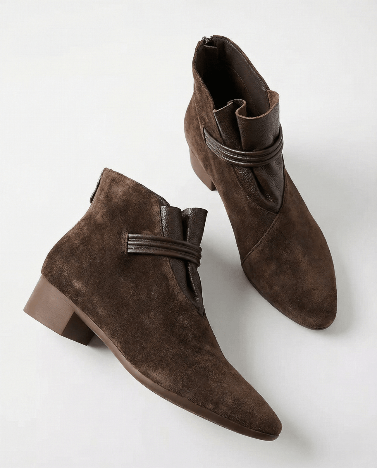 Miss | Enkellaarzen Dames Elegant - Suede - Miss Madera MIS-1A49E6