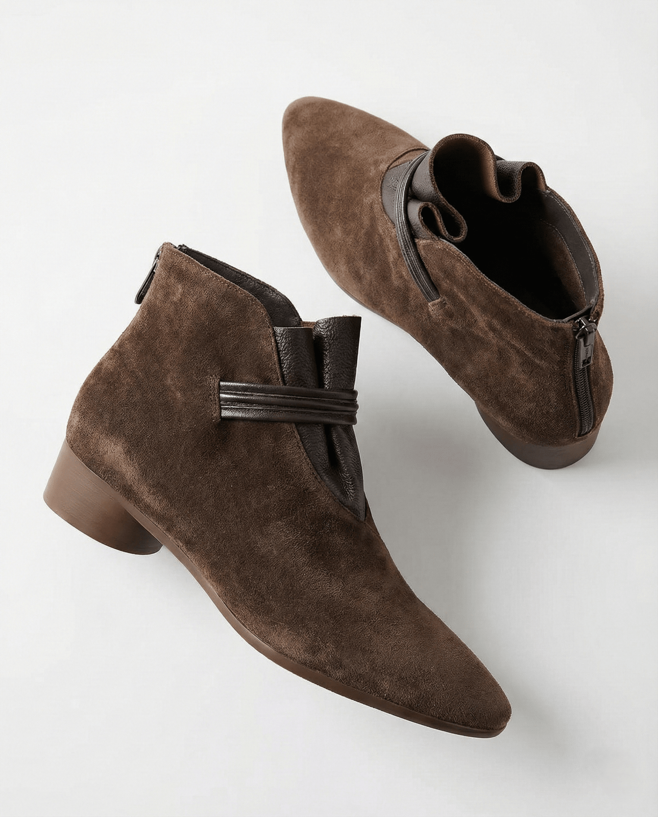 Miss | Enkellaarzen Dames Elegant - Suede - Miss Madera MIS-1A49E6