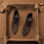 Miss | Enkellaarzen Dames Elegant - Suede - Miss Madera MIS-99225C