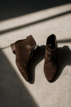 Miss | Enkellaarzen Dames Elegant - Suede - Miss Madera MIS-99225C
