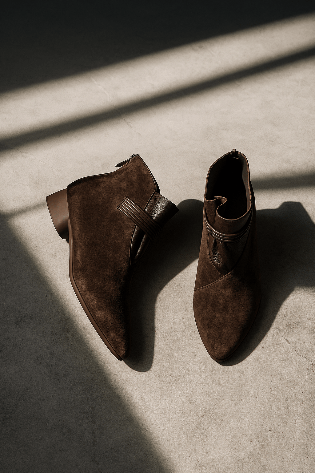 Miss | Enkellaarzen Dames Elegant - Suede - Miss Madera MIS-99225C