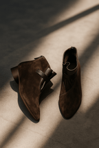 Miss | Enkellaarzen Dames Elegant - Suede - Miss Madera MIS-99225C